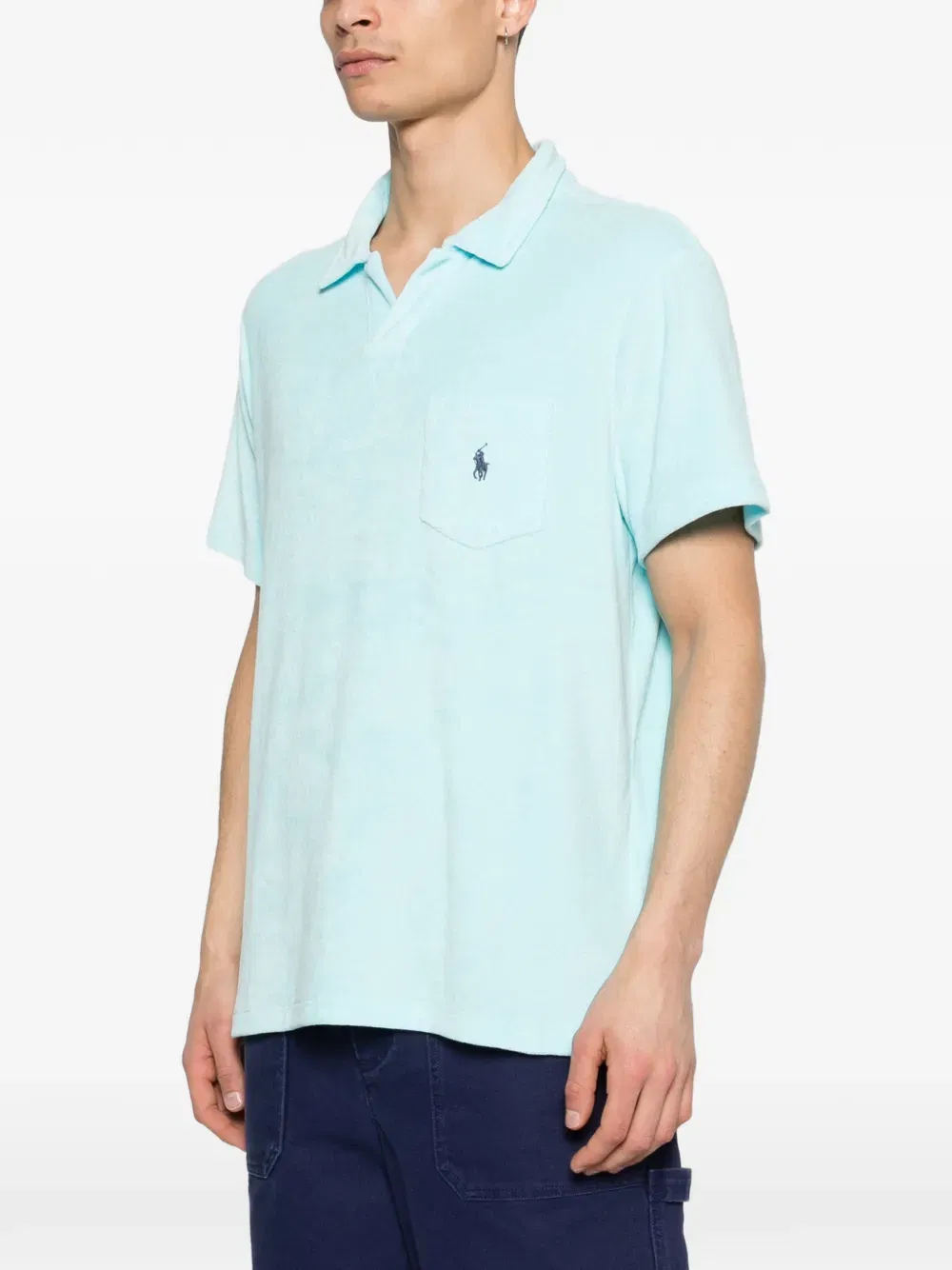 pocket logo polo shirt