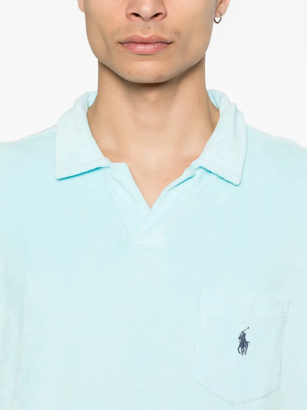 pocket logo polo shirt