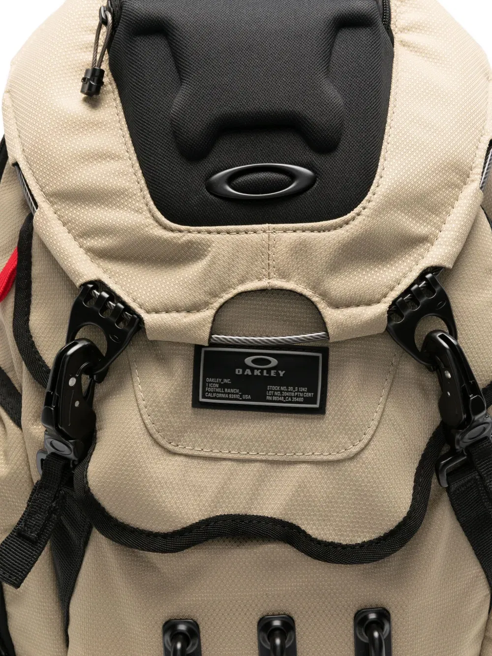 buckle detail backpack