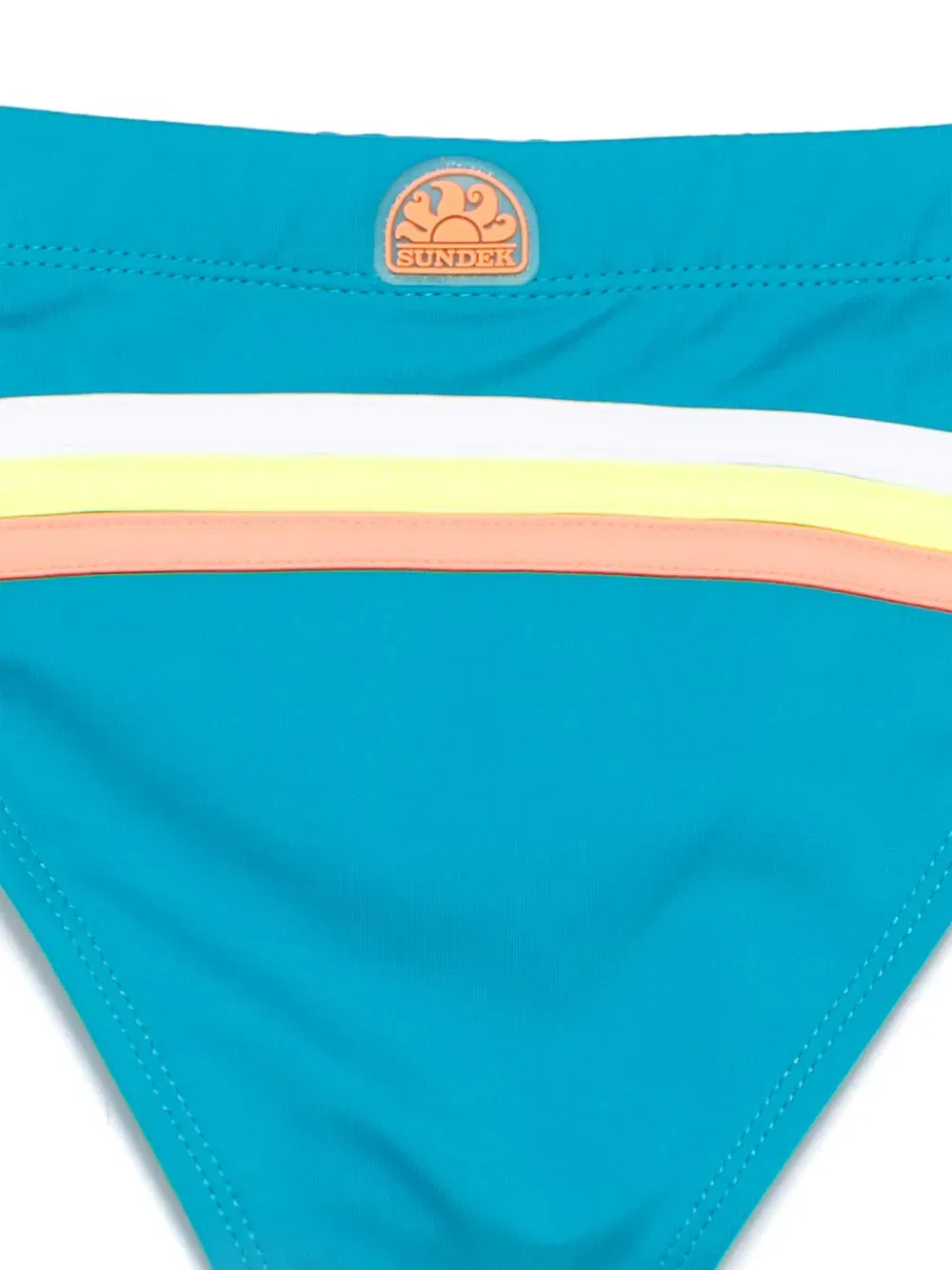 logo-print swim briefs