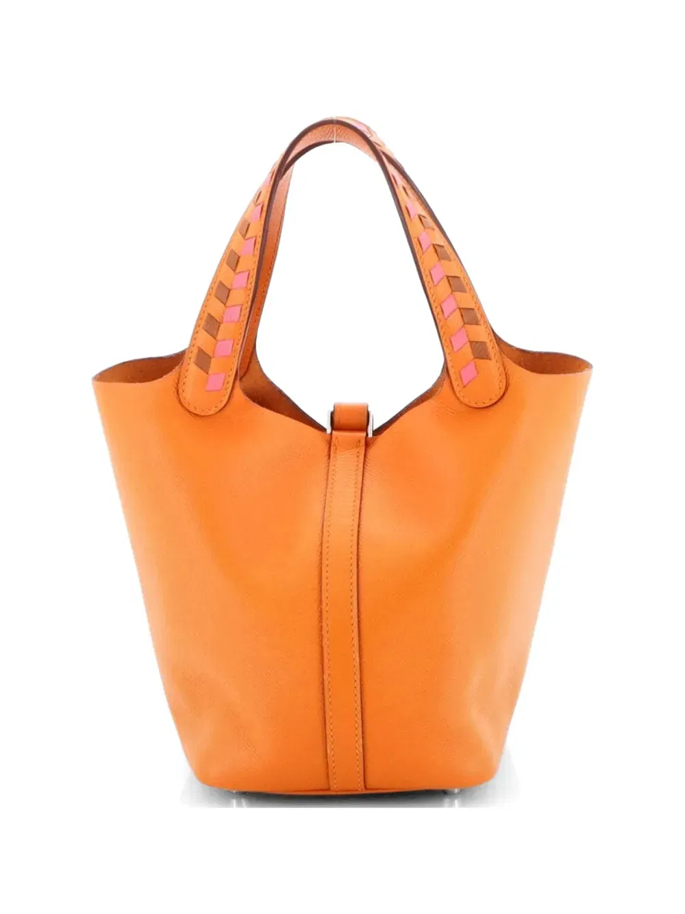 Picotin Lock Bag Tressage Epsom PM bucket bag