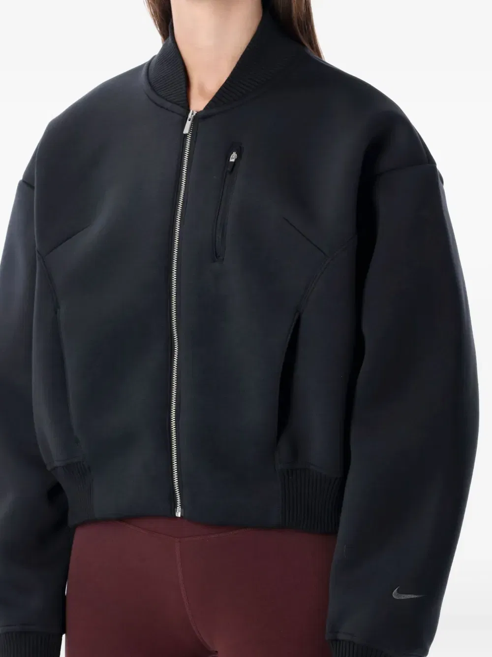 Destroyer fleece bomber jacket