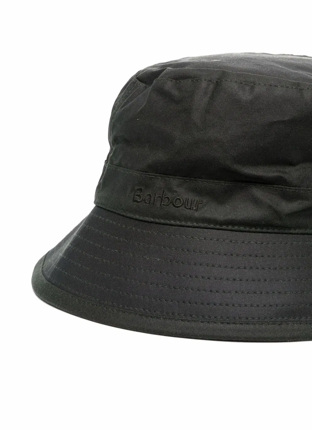embroidered logo bucket hat