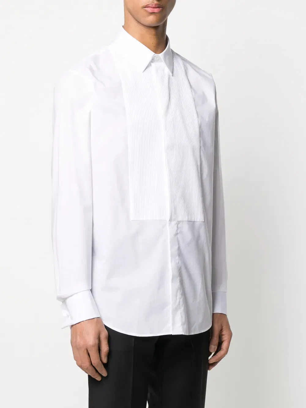 pleated-bib formal shirt