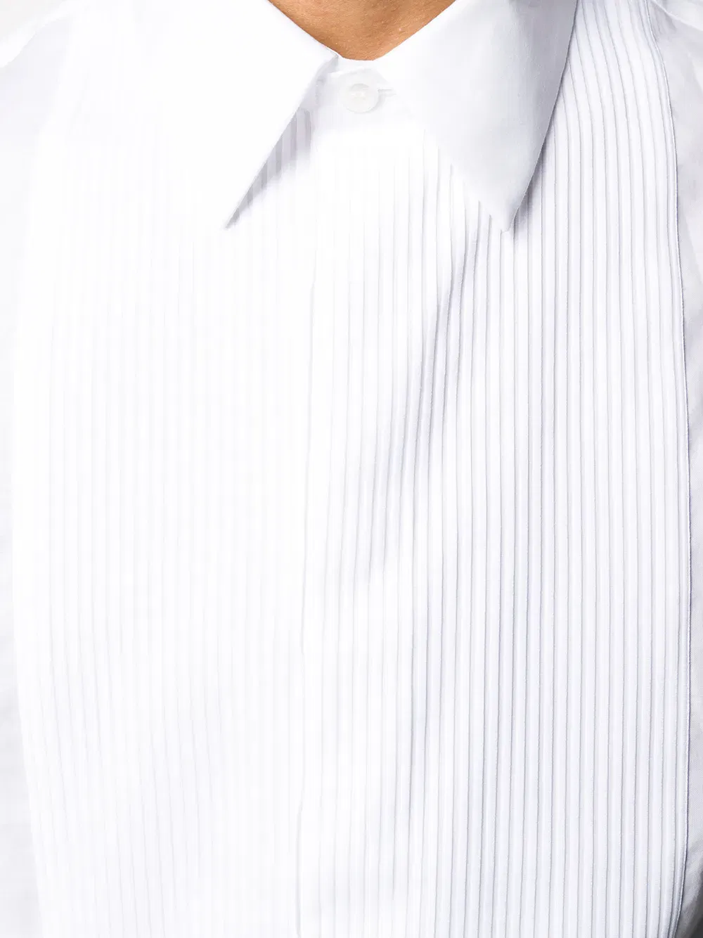 pleated-bib formal shirt