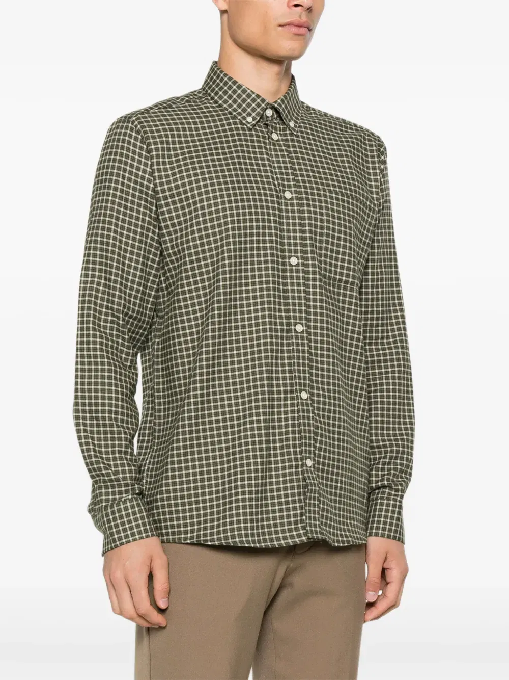 check flannel shirt