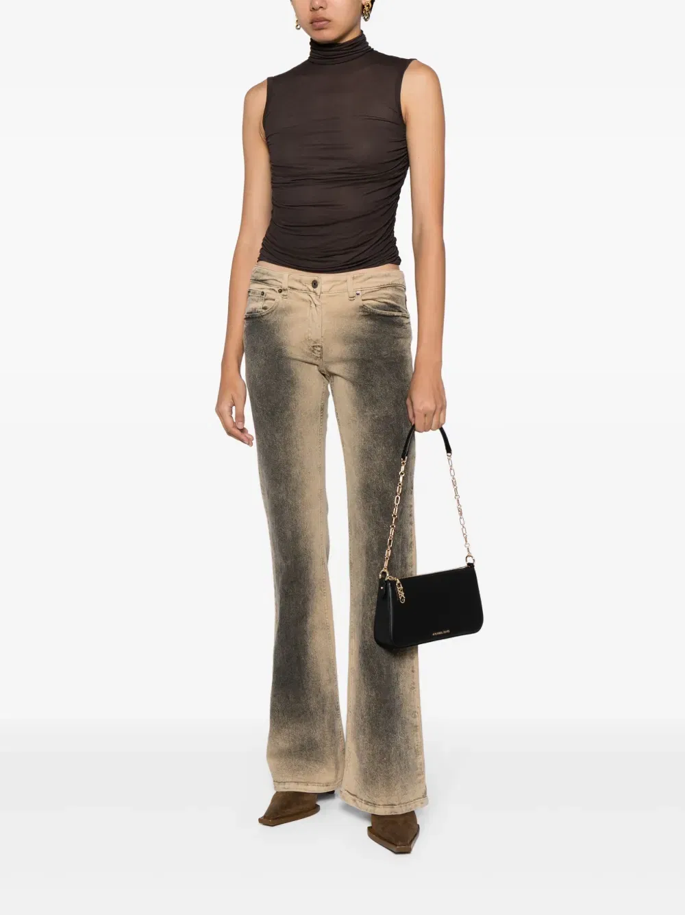 medium Empire leather shoulder bag