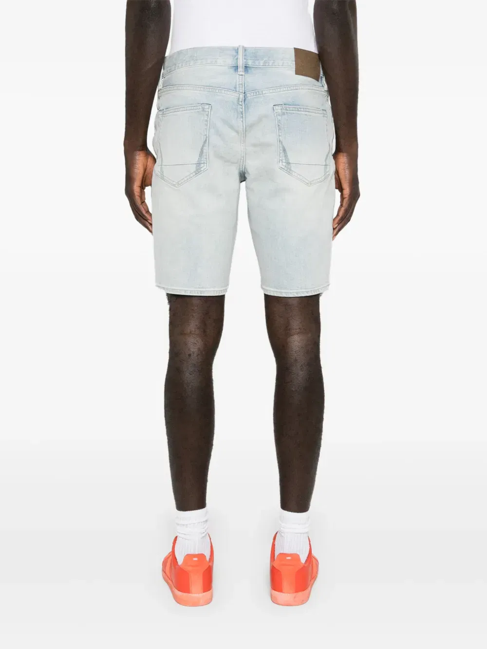 Switch denim shorts