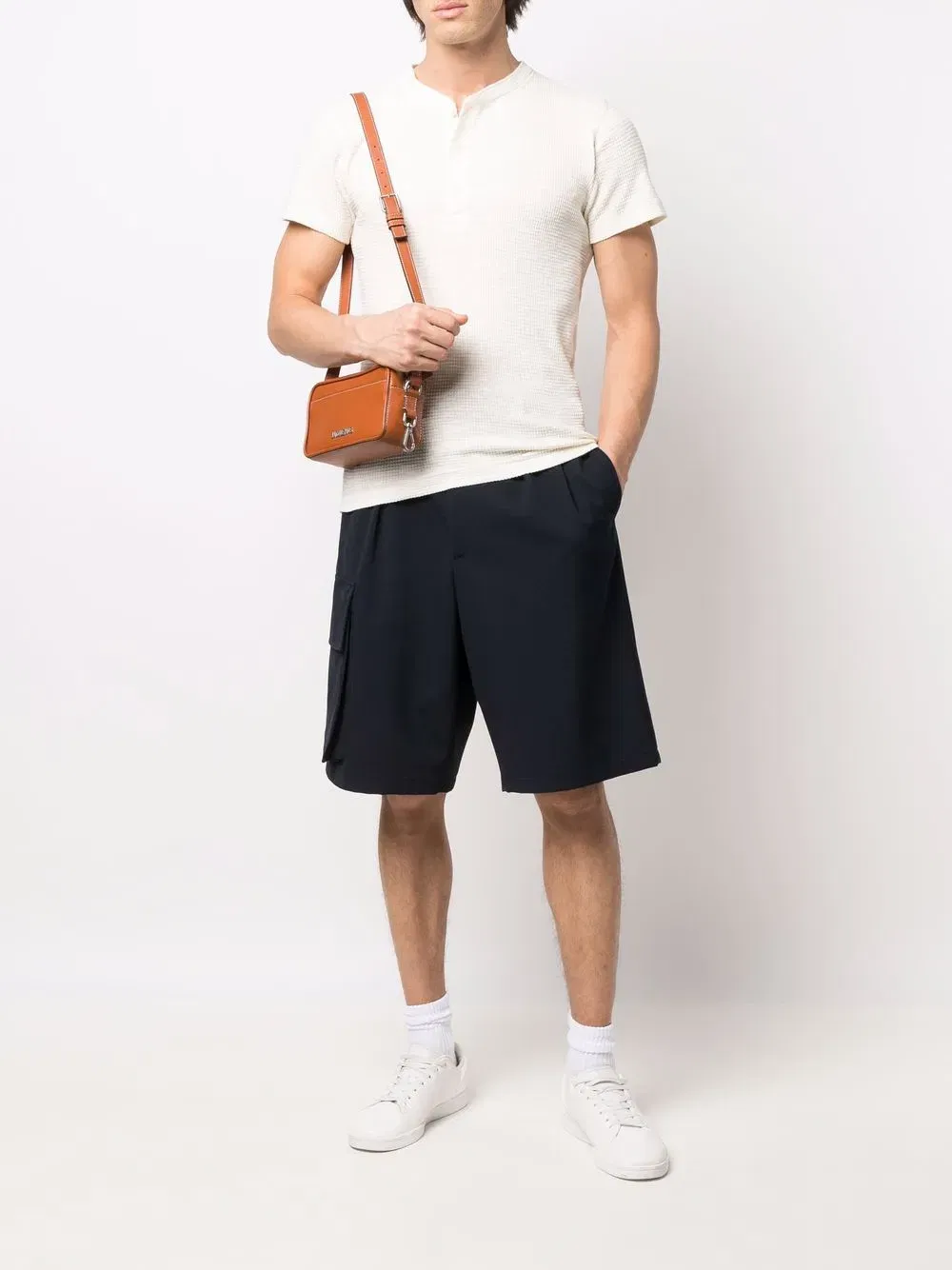 Henley short-sleeve T-Shirt