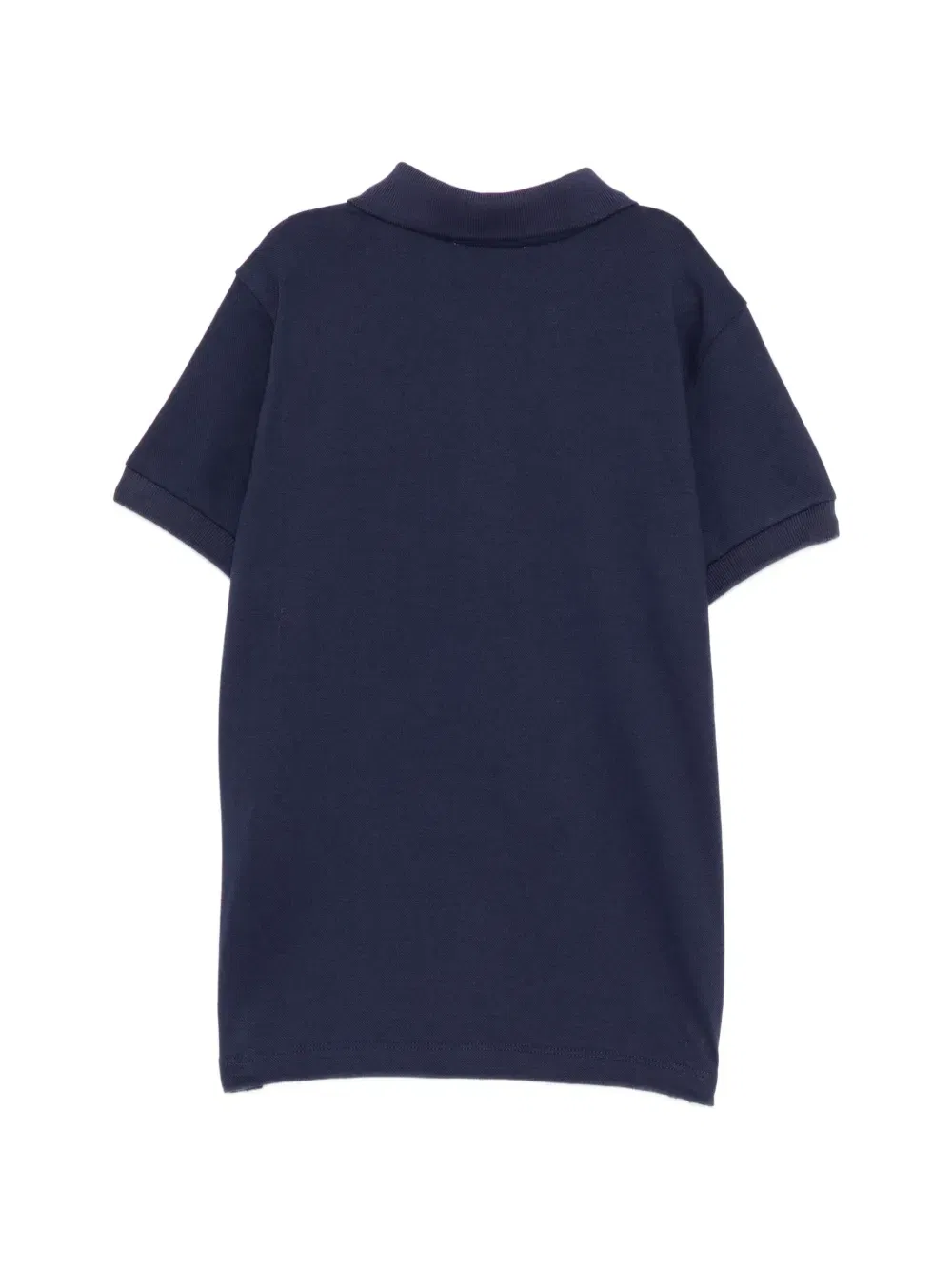 Teddy-print polo shirt