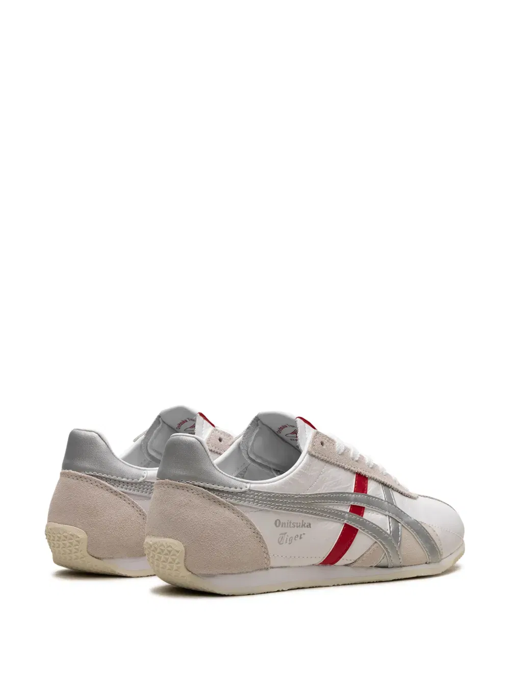 Runspark "White/Silver/Red" sneakers