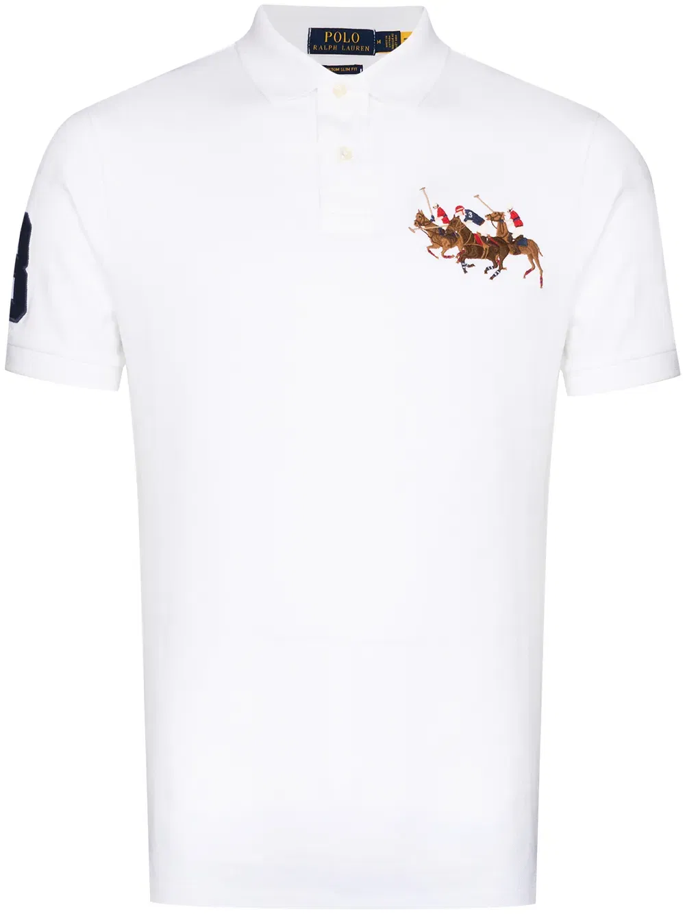 polo-embroidered polo shirt
