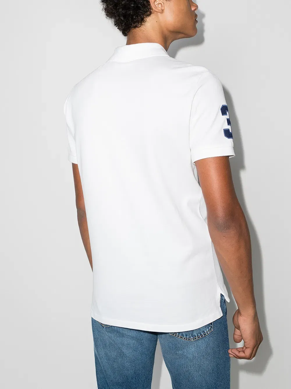 polo-embroidered polo shirt