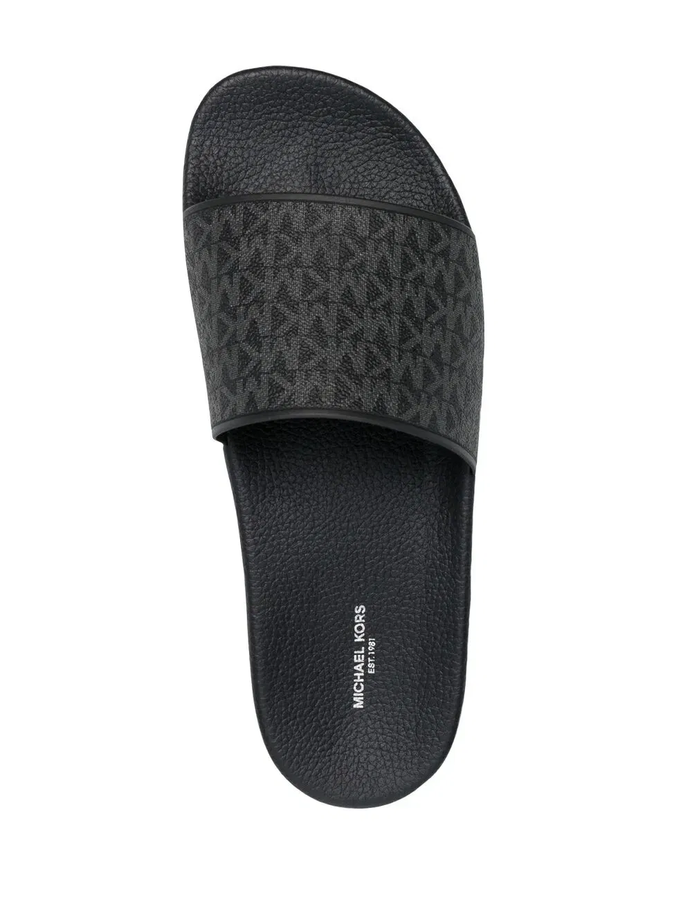 Jake monogram logo-print slides