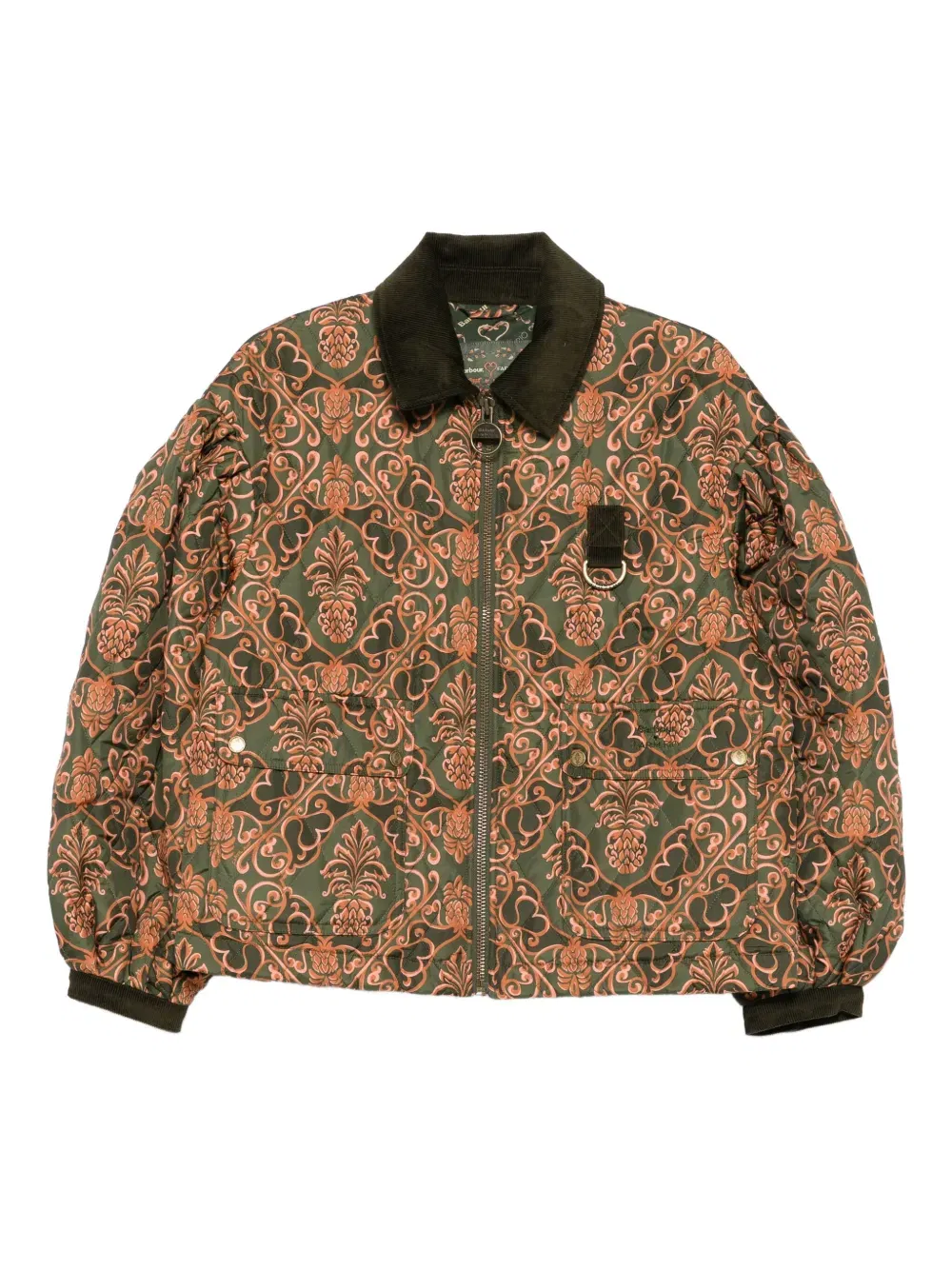 x Farm Rio Luisa quilted jacket