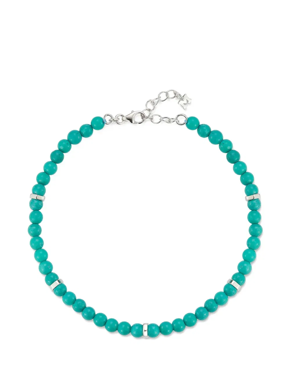 Hex Nut turquoise bracelet