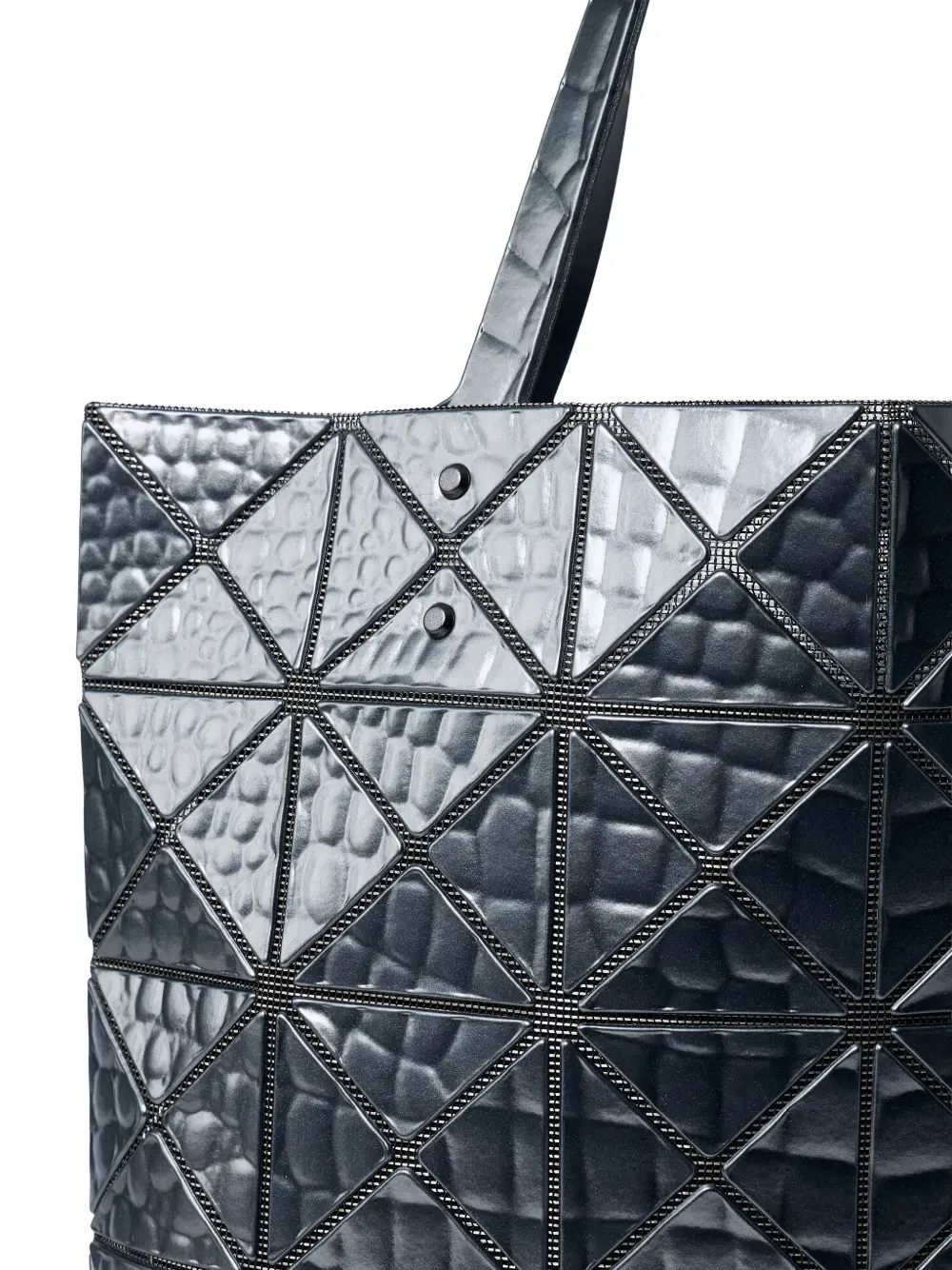 Meta Kaiju triangular tiles tote bag