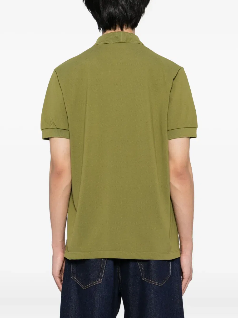 logo cotton polo shirt