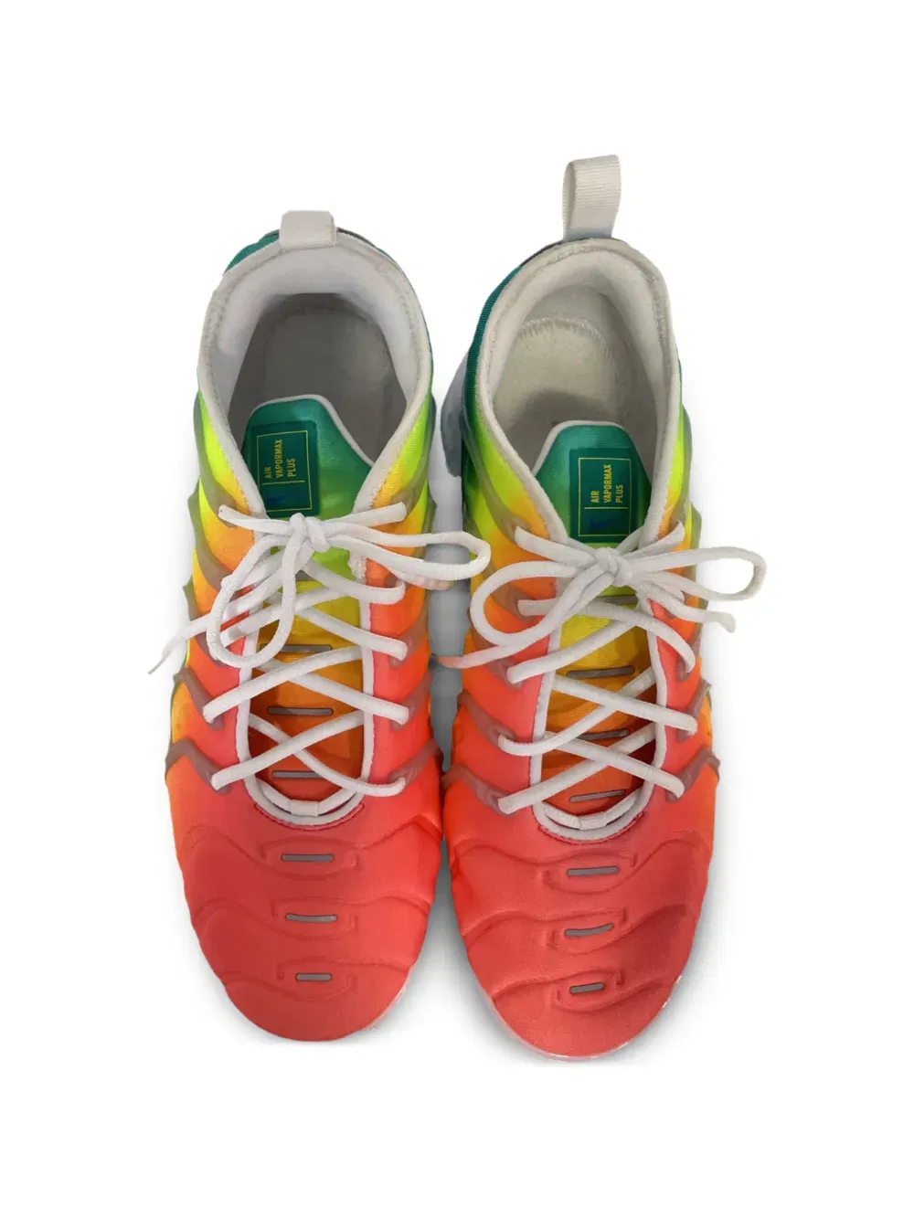 Air VaporMax Plus sculpted-sole low-top sneakers