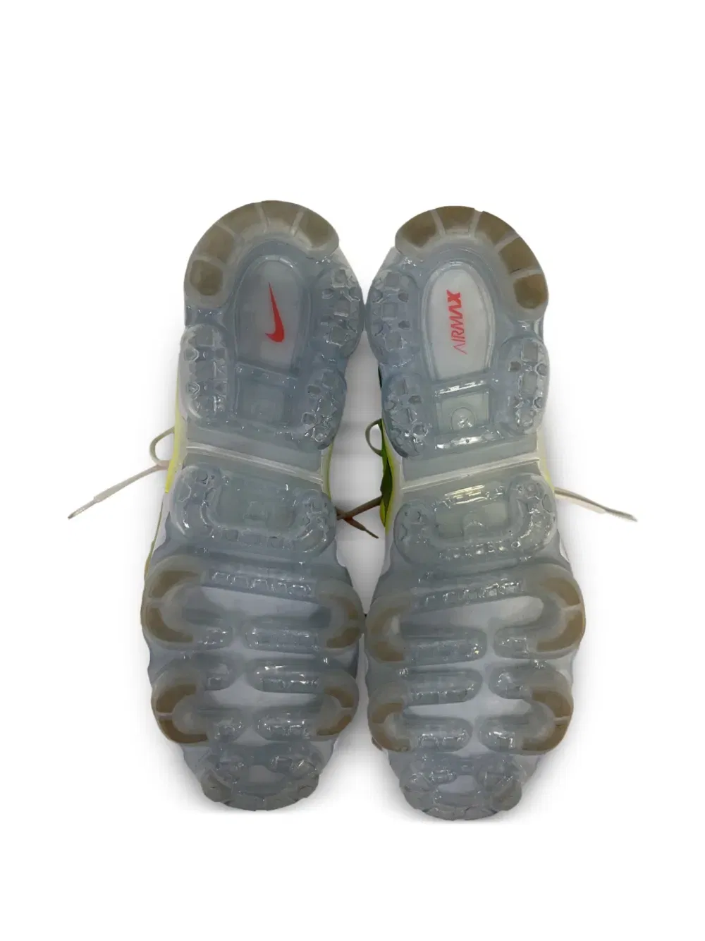 Air VaporMax Plus sculpted-sole low-top sneakers