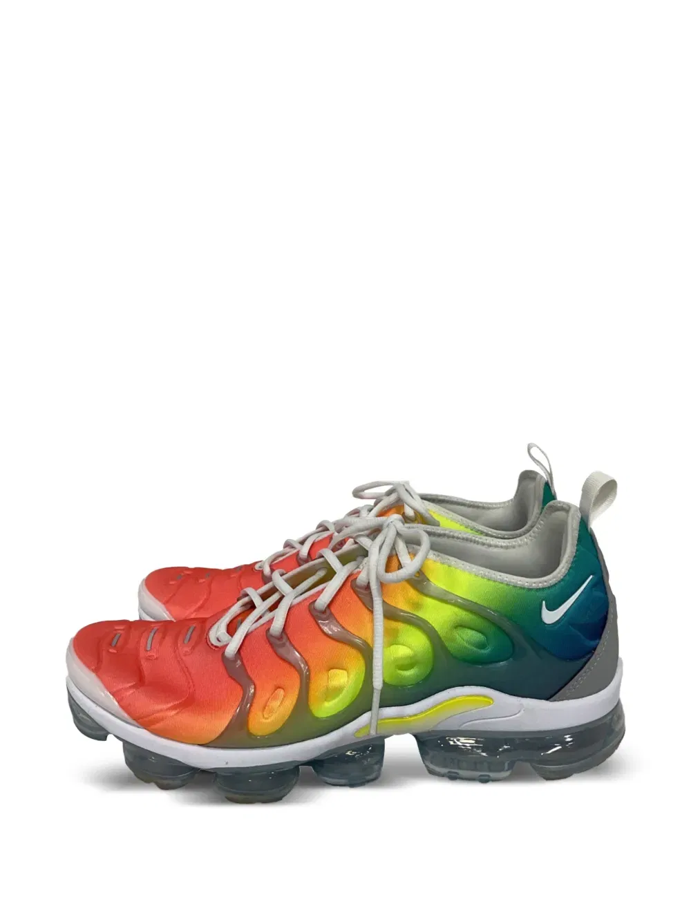 Air VaporMax Plus sculpted-sole low-top sneakers
