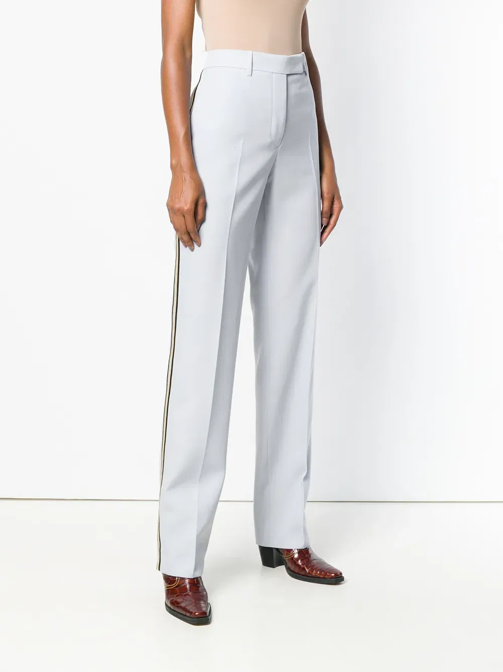 stripe trousers