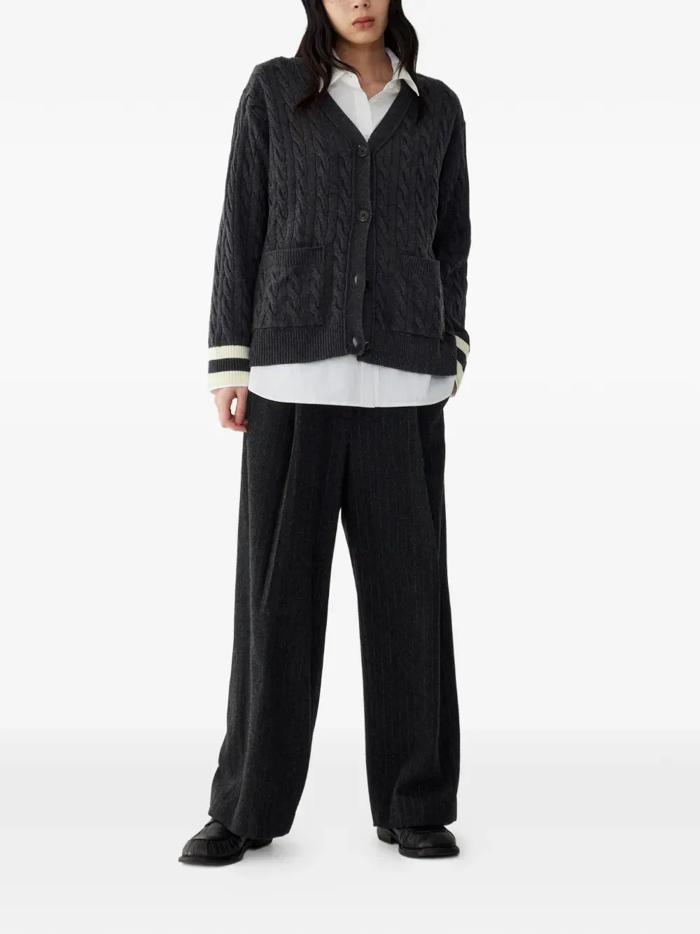stripe trousers