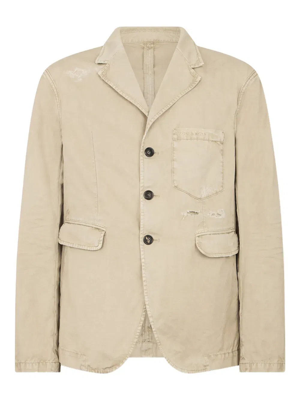 Garment Dyed Osaka button fastening blazer