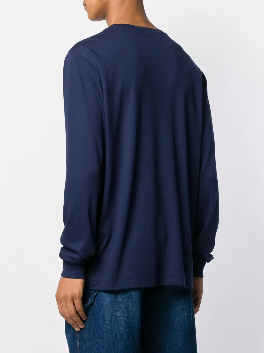logo-embroidered long-sleeve T-Shirt