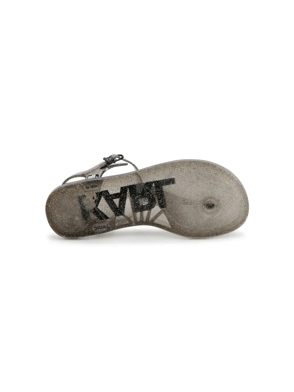 Ikonik Karl & Choupette transparent sandals