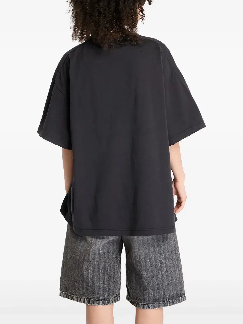 slogan-print oversized T-Shirt