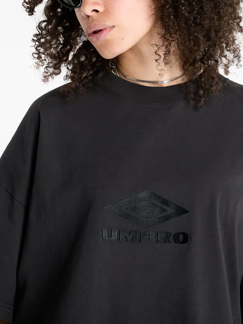 slogan-print oversized T-Shirt
