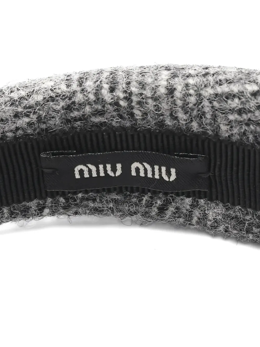 2020s tweed logo head band