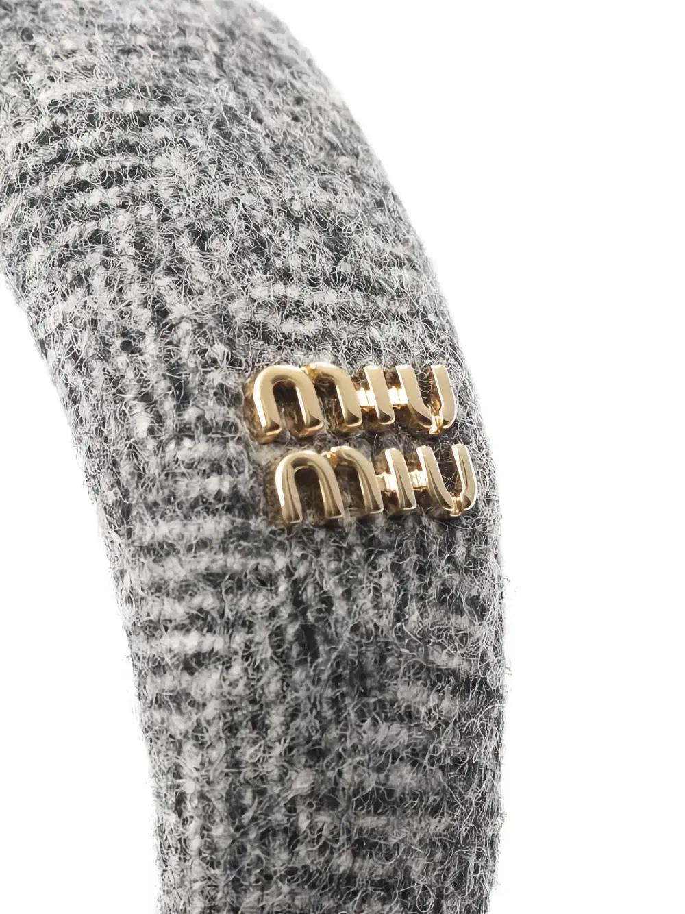 2020s tweed logo head band