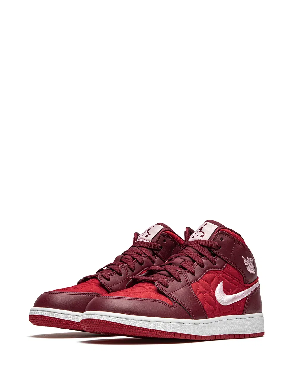 Air Jordan 1 Mid SE "Red Quilt" sneakers