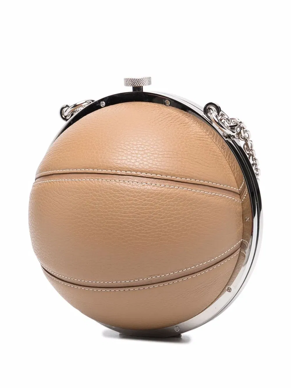 Basketball logo-print shoulder bag