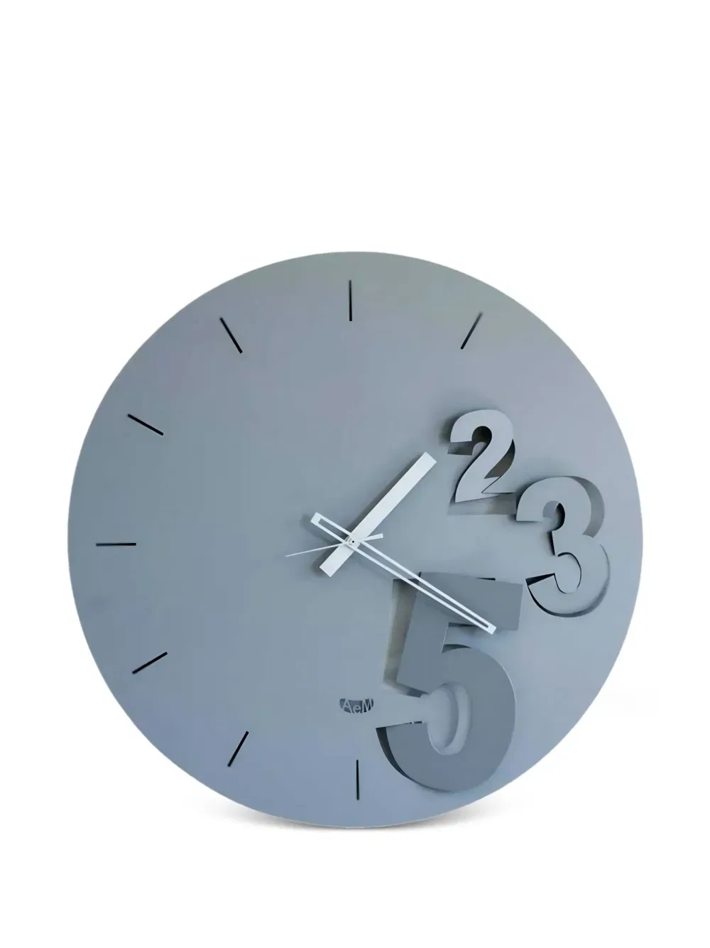 number-detail wall clock