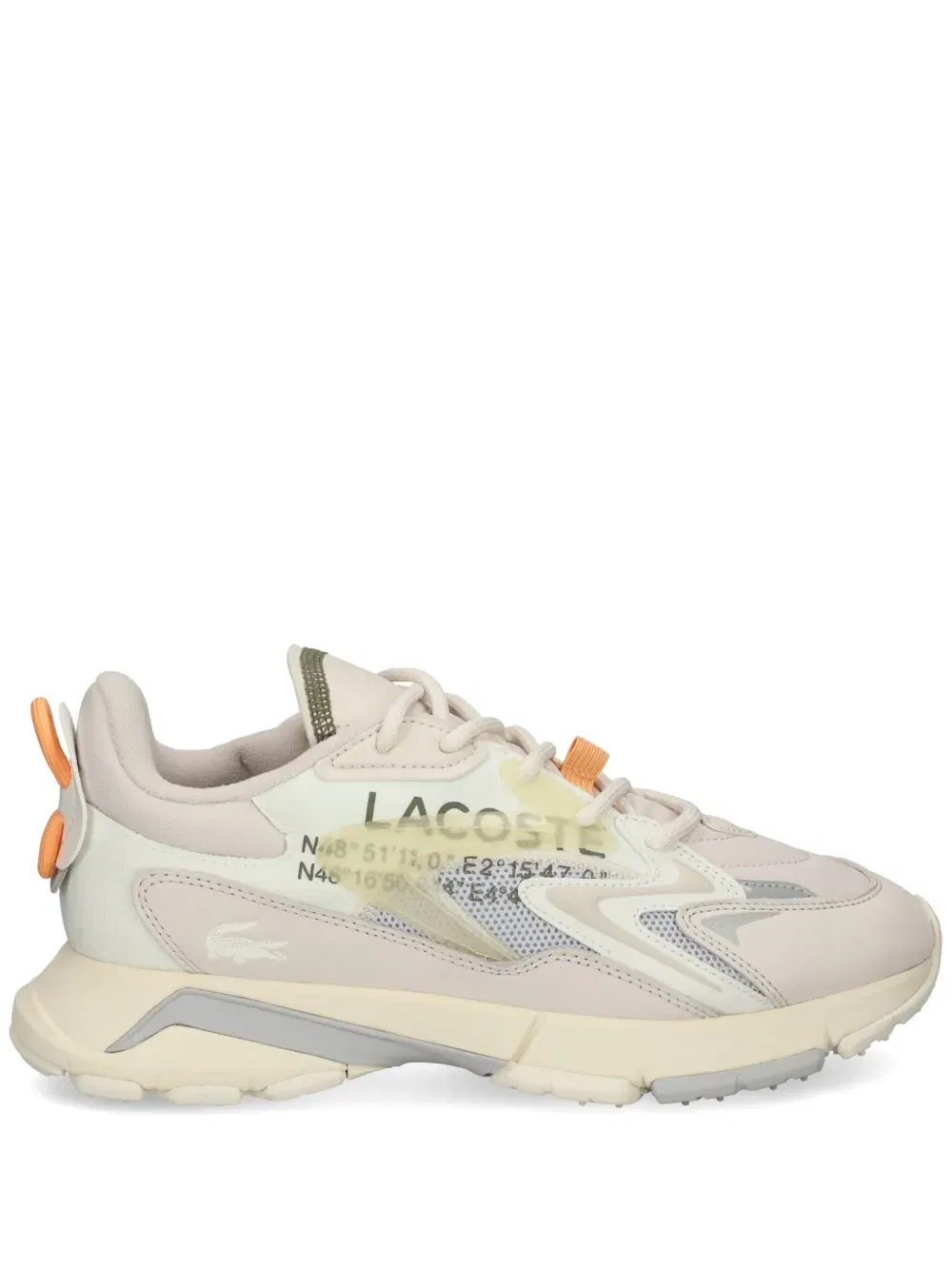embossed logo trainers