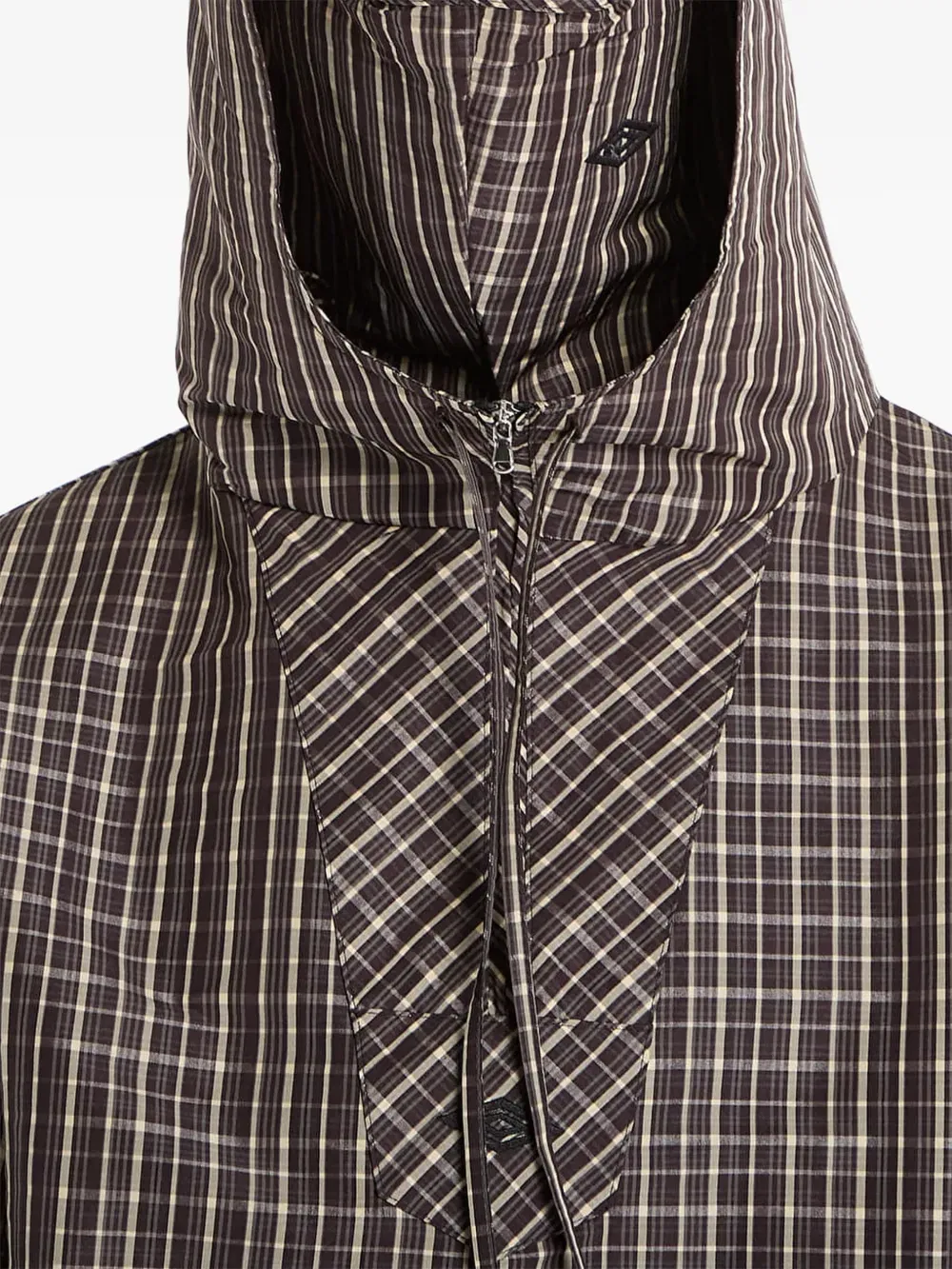 checked-pattern jacket