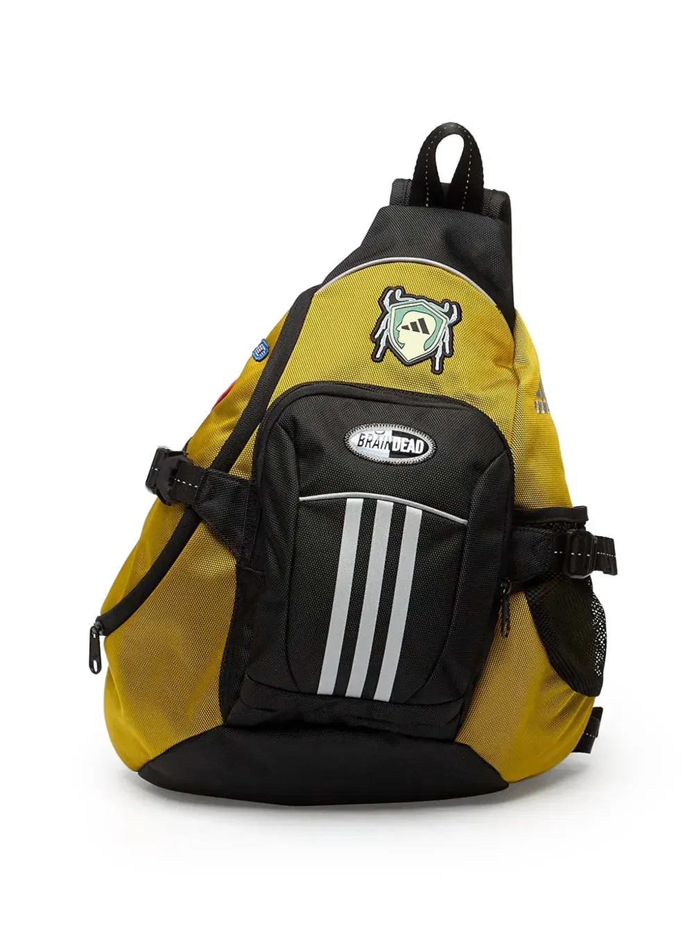 x Brain Dead logo-patch backpack