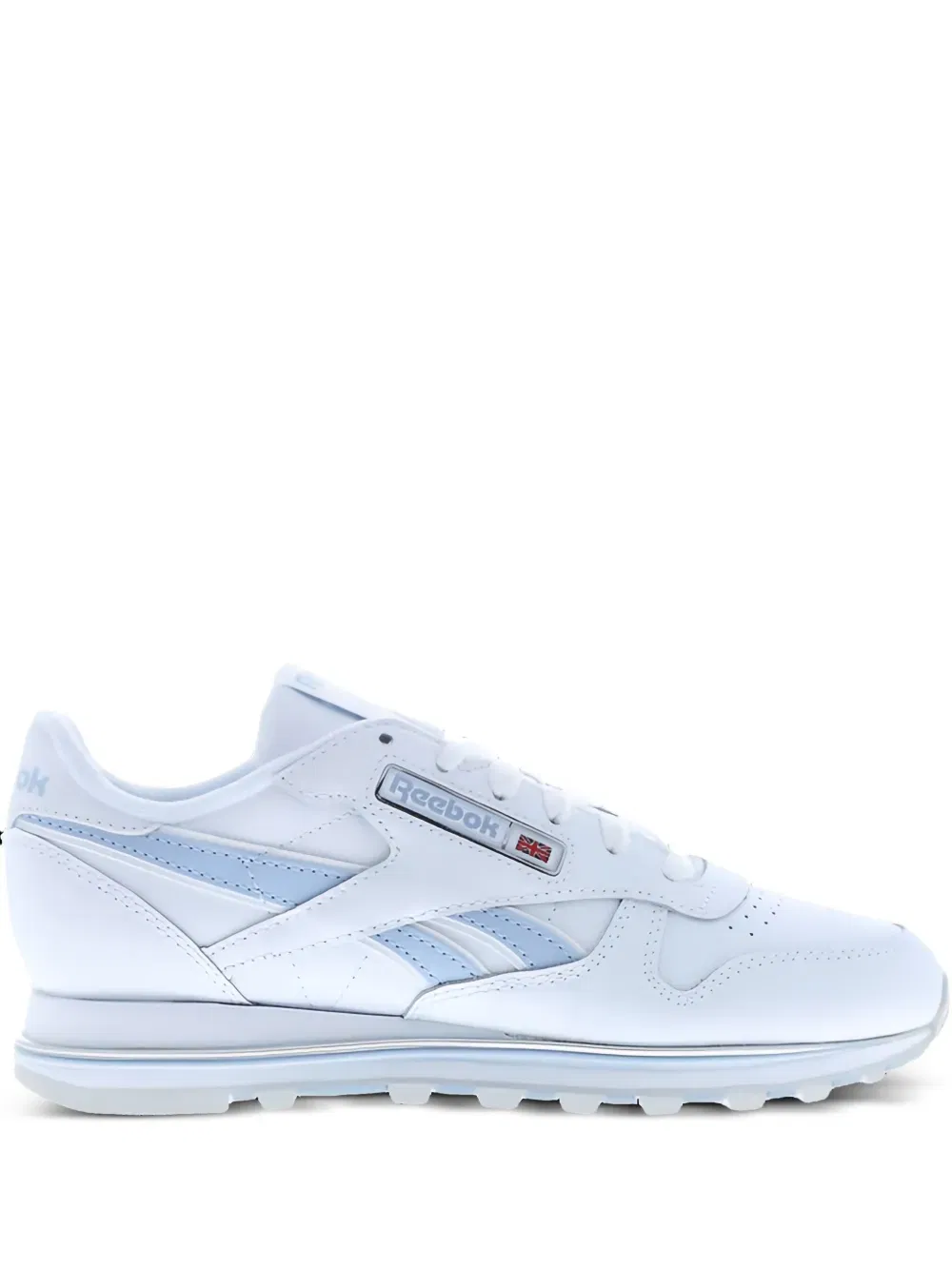 Classic "White/Pale Blue" sneakers