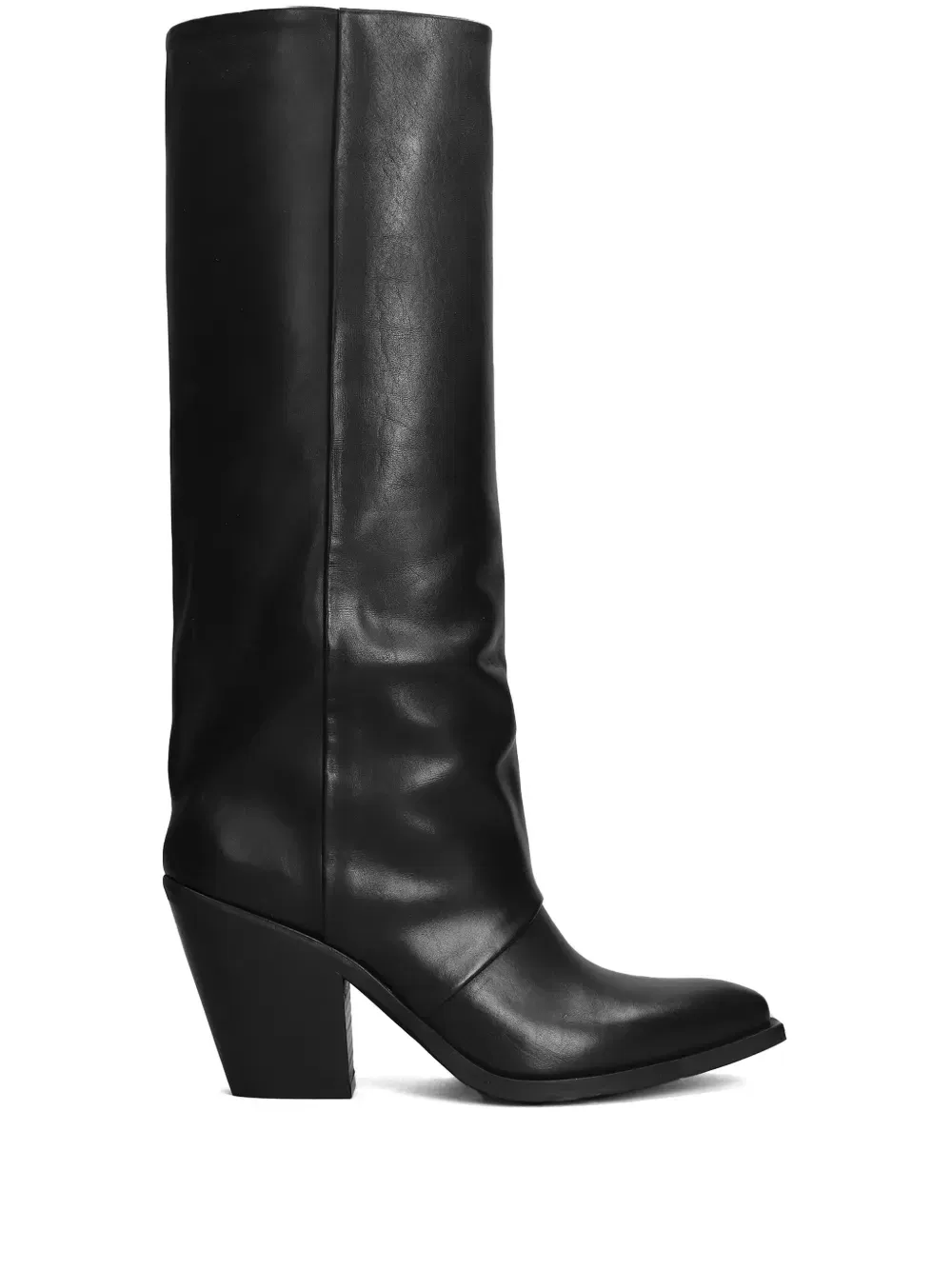 85mm leather boots