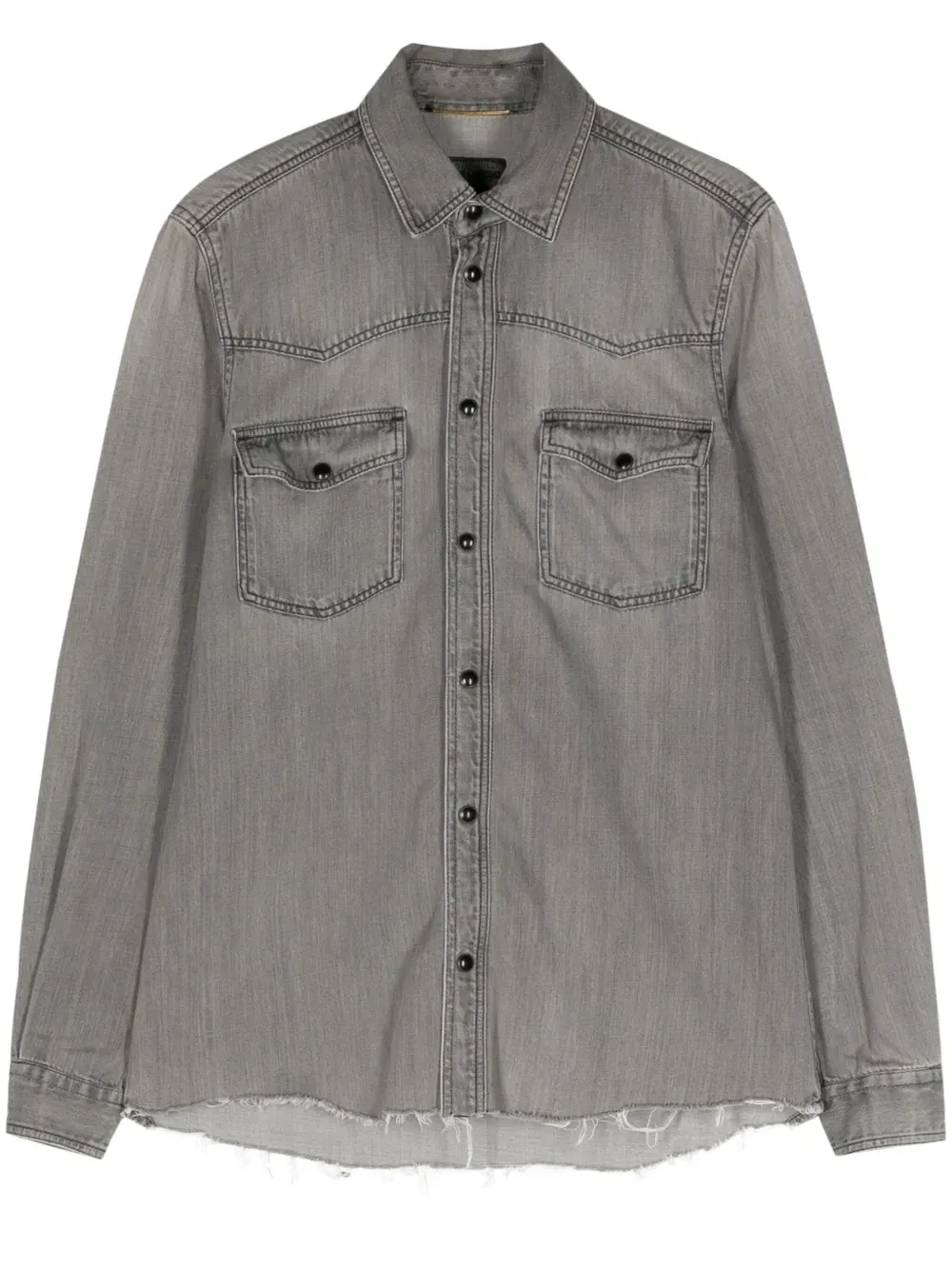 2000s denim shirt