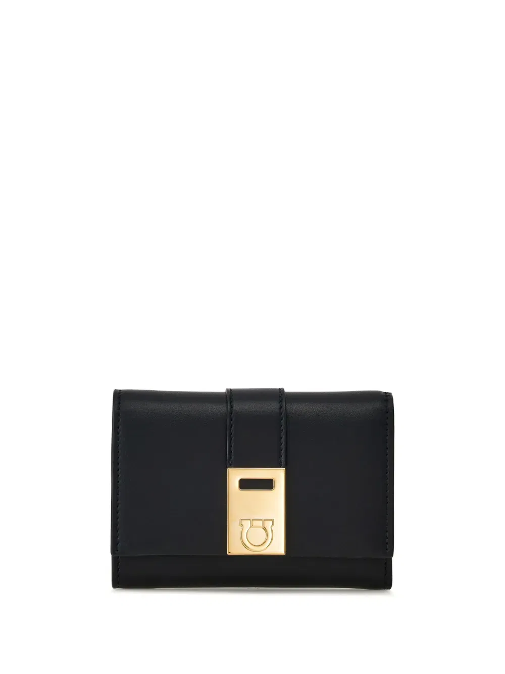 Hug two-tone leather wallet