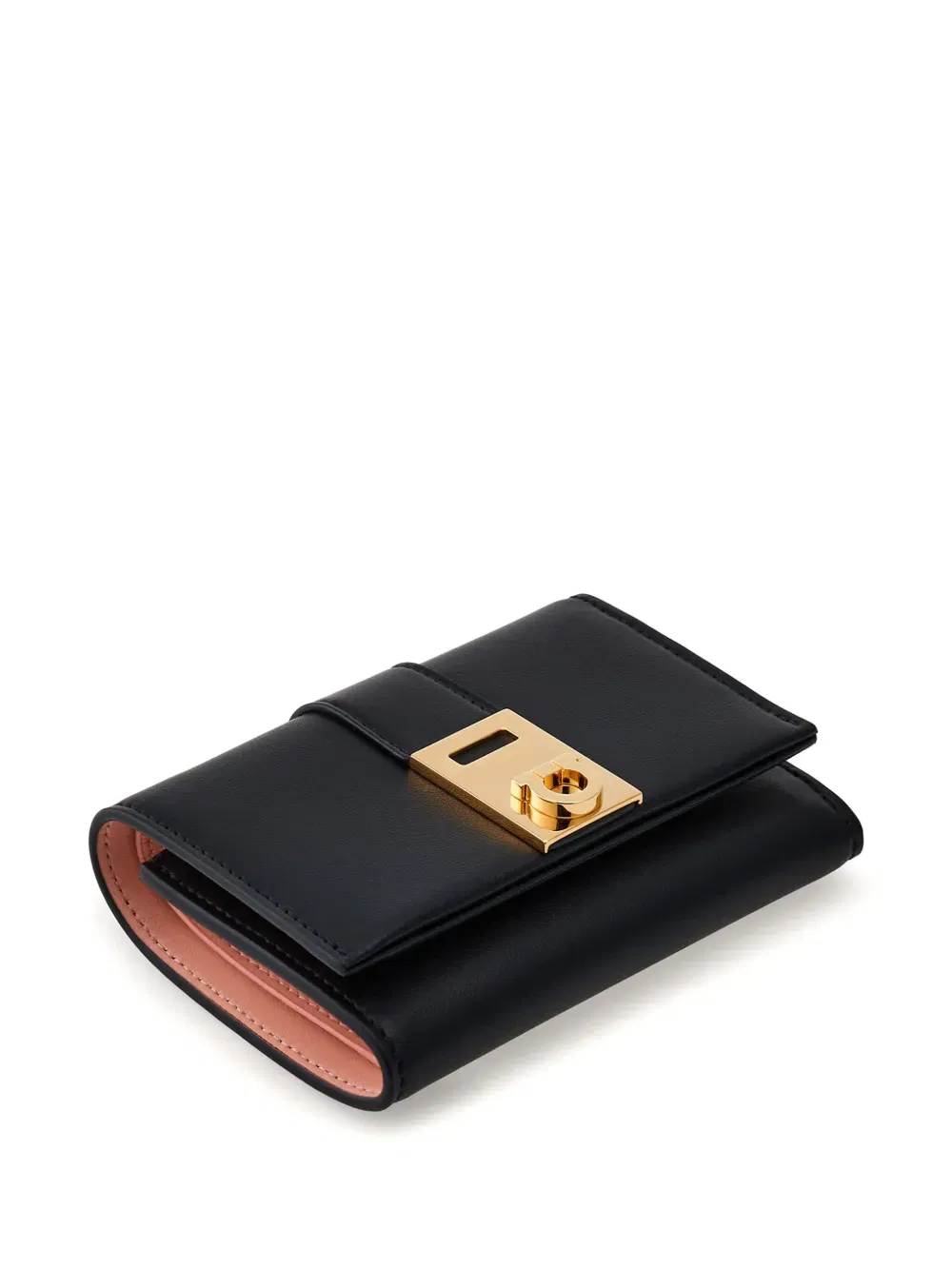 Hug two-tone leather wallet