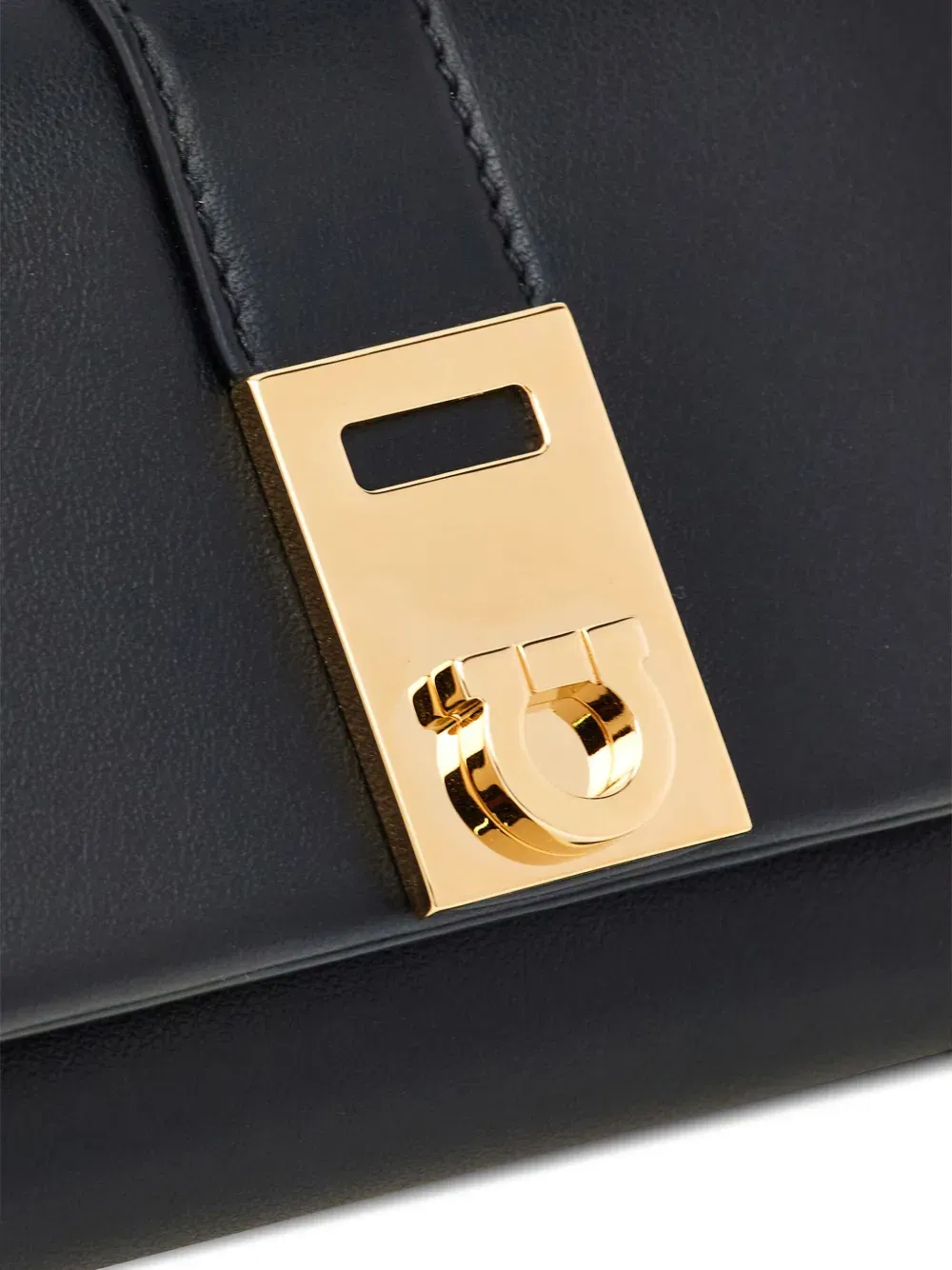 Hug two-tone leather wallet