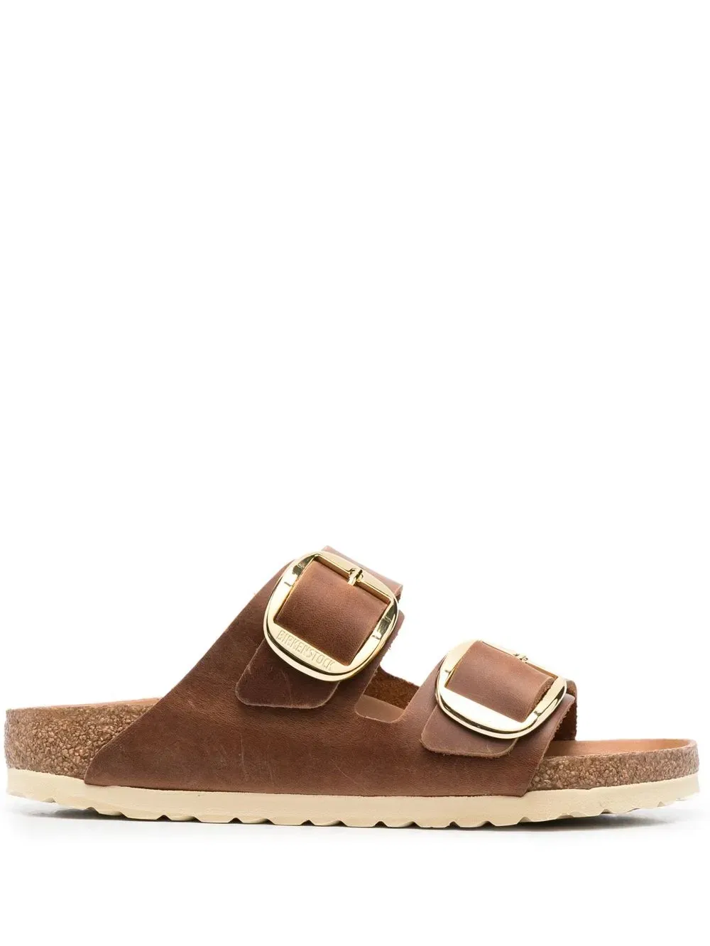 Arizona Big Buckle double-strap leather sandals
