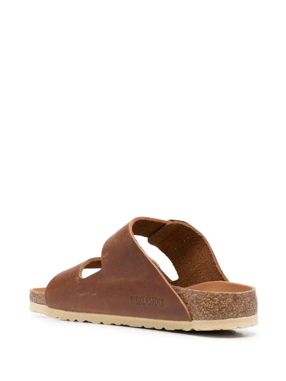 Arizona Big Buckle double-strap leather sandals