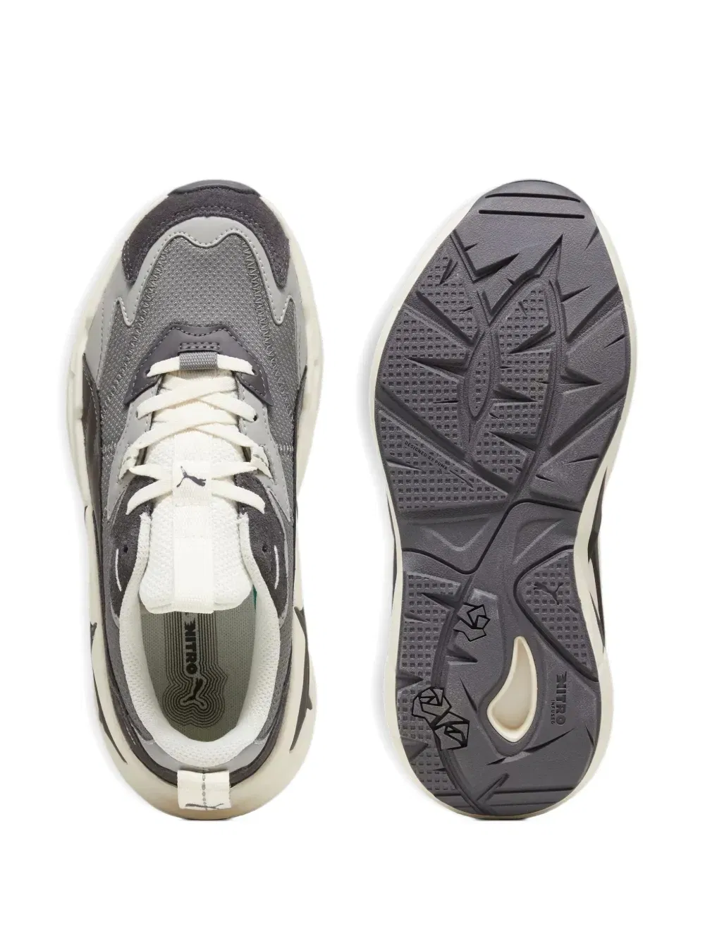 Spina Nitro Tonal "Grey" sneakers