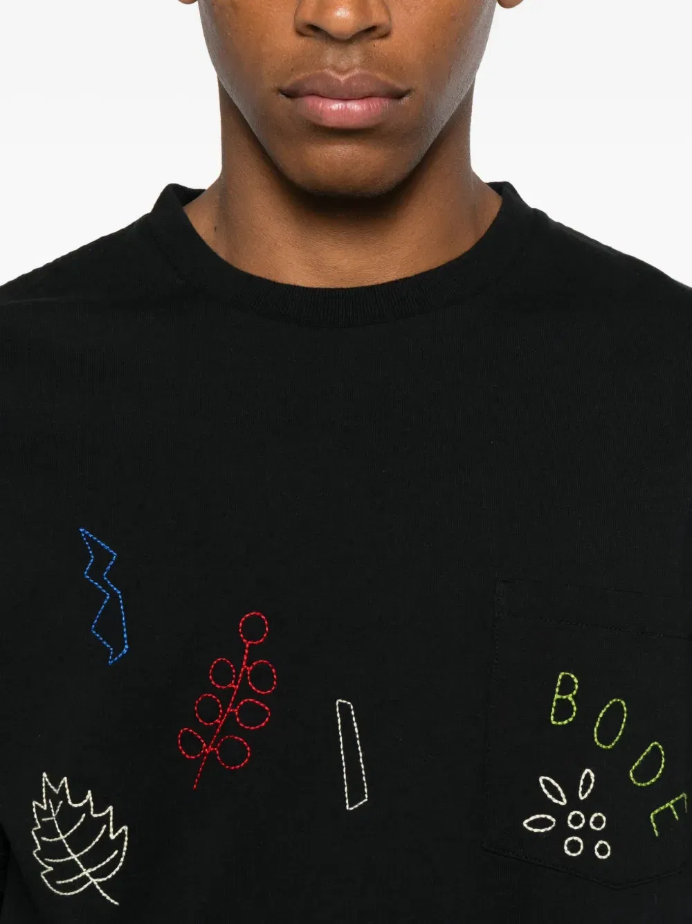embroidered pocket T-Shirt